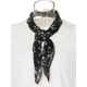 thumbnail image 2 of INSPIRE CHIC Mujeres Bufandas de Chifón - 25.6" x 25.6" - Pañuelo Cuadrado con Estampado Floral Bufanda de Cuello Neckerchief Floral Negro, 2 of 6