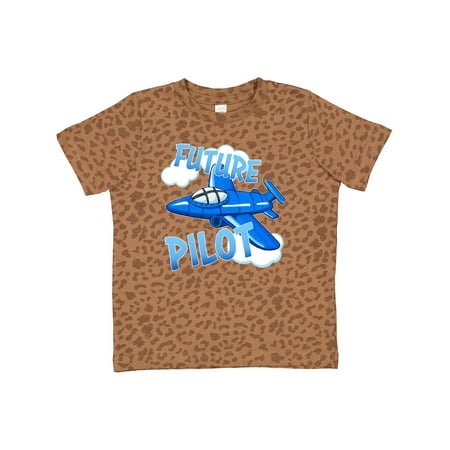

Inktastic Future Pilot Blue Plane Gift Toddler Boy or Toddler Girl T-Shirt