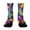 A, variant on Feather Fuzzy Socks, Feather Fluffy Socks, Feather Fuzzy Socks for Women, Feather Cozy Socks for Women, Feather Warm Socks for Women, Women Mardi Gras Print Cuffed Mid Calf Breathable Casual Socks, F