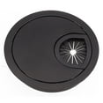 thumbnail image 3 of 80mm Cable Hole Cover Desk Wire Hole Cover Base Computer Grommet Table Cable Outlet Port Surface Line Box Tidy Wire Cover, 3 of 8