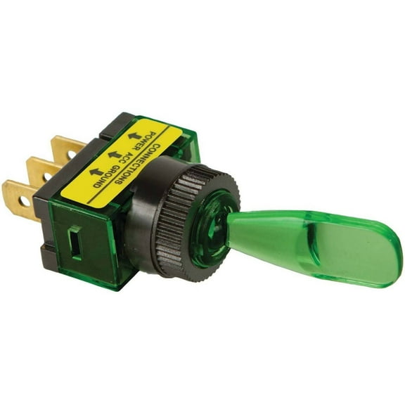 Battery Doctor Toggle Switch,SPST,1-1/2" Outside H 20501