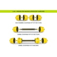 thumbnail image 6 of ProsourceFit Adjustable Dumbbell & Barbell Weight Set, 2-in-1 Free Weights Available 22 LB to 55 LB, 6 of 6