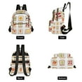 thumbnail image 4 of FORMRS Mini Backpack Purse for Women Quilted Travel Daypack Casual Shoulder Bag, Various Toasts, 4 of 7