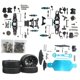 thumbnail image 1 of Chasis de coche RC sin escobillas 4x4 a escala 1/10 para el modelo HSP 94123 Buggy Monster con neumático de metal, 1 of 4