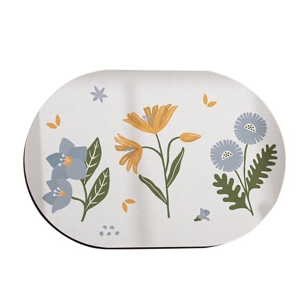 Alfombrilla de diatomita para baño, absorbente, antideslizante, para puerta de baño