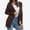 Coffee, variant on Gift for Girls Ofreoo Womens Cardigan Sweaters Casual Long Sleeve Solid Pocket Ladies Fall Outfits for Women 2024