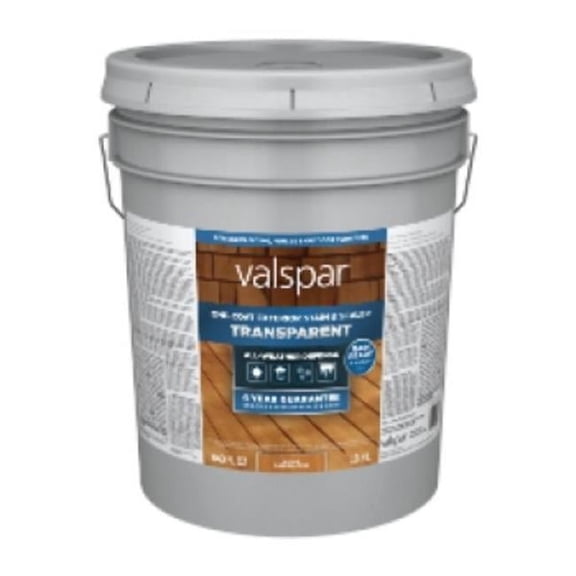 Valspar VL1028076-20 Transparent Cedar Naturaltone Transparent Exterior Wood Stain