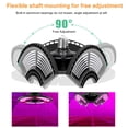 thumbnail image 3 of Transformable Plant Lamp Triple Leaf Folding Growing Lights Greenhouse Seedling, 3 of 8