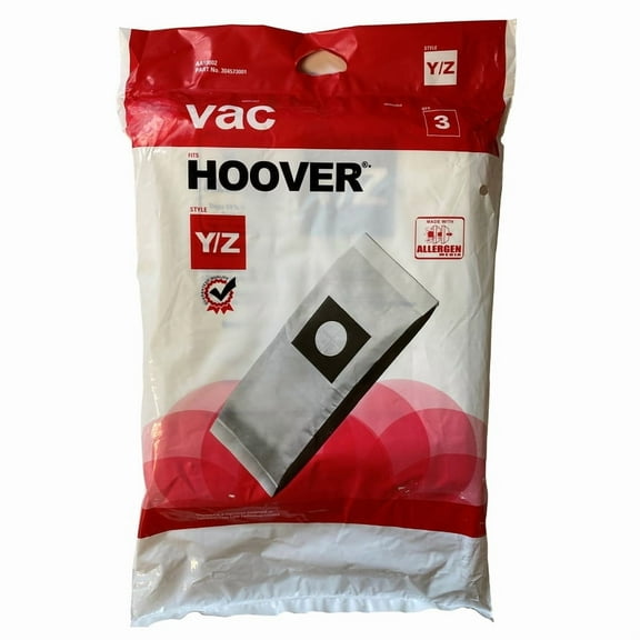 TTI 1100019 Hoover Vacuum Bag for Bag - 3 per Pack - Pack of 6