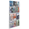 thumbnail image 1 of AARCO Products LRC114 Clear-Vu Combination Pamphlet-Magazine Display 12 Pockets 8-4, 1 of 1