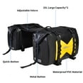 thumbnail image 3 of AFISHTOUR Motorcycle Saddlebags, 50L Detachable Waterproof Motorcycle Luggage Bag for Scooter, Honda, Suzuki, Yamaha (Yellow, 2 Pack), 3 of 8