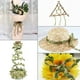 thumbnail image 5 of 2X Cordel de Yute Natural Cordel de Arpillera de 5 mm con Hojas Artificiales Cordel de Yute para Envolver Regalos de Bricolaje Jardín de Bodas (32.8FT), 5 of 8