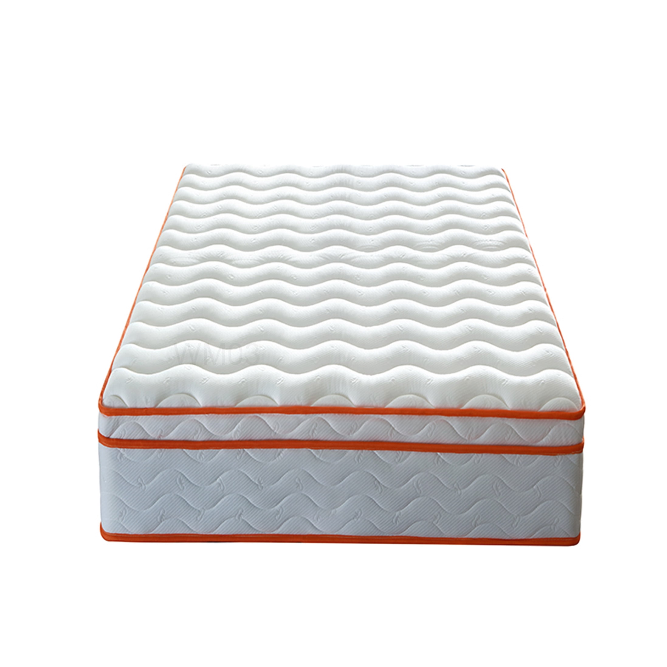 CHAMPFLAG King Size Mattress 10 Inch Hybrid, Medium Firm Feel, Gel Memory Foam, Pocket Coils for Support, Motion Transfer Isolation, Fiberglass-Free
