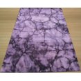 thumbnail image 3 of Handmade Wool Purple Contemporary Abstract Dip Dyed Rug, 3 of 3