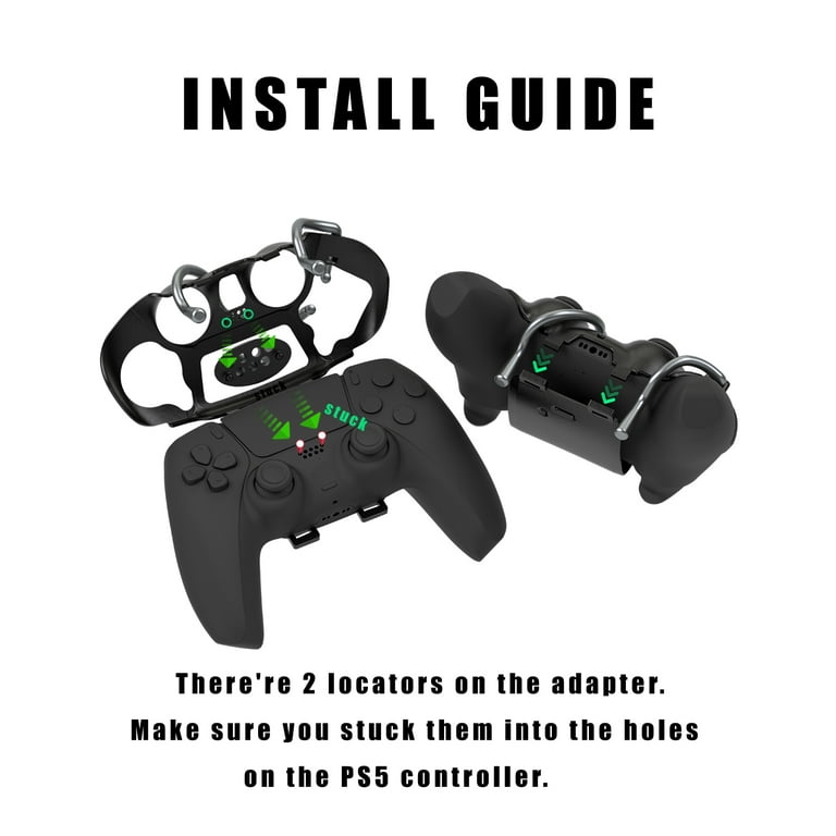 Ps5 Pro Controller Dualsense Black Back Buttons Paddles PlayStation5  Warranty