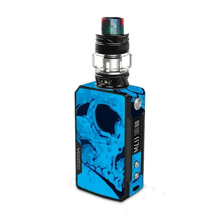 Skin for VooPoo DRAG 2 - Blue Skulls | Protective, Durable, and Unique Vinyl Decal wrap cover | Easy To Apply, Remove, and Change