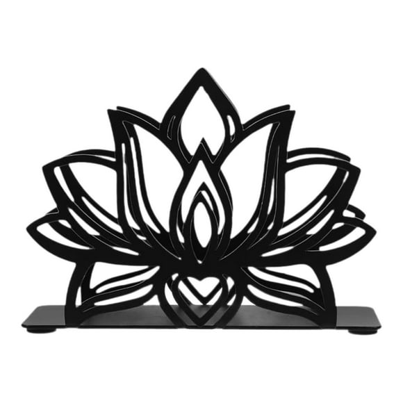 Servilletero de , soporte de servilleta con forma de flor, organizador vintage moderno, dispensador de pañuelos de estilo rústico para fiestas,