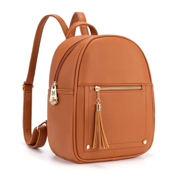 Montana West Purse Medium Backpack for Women Anti Theft Backpacks with Secured Zipper, Brown