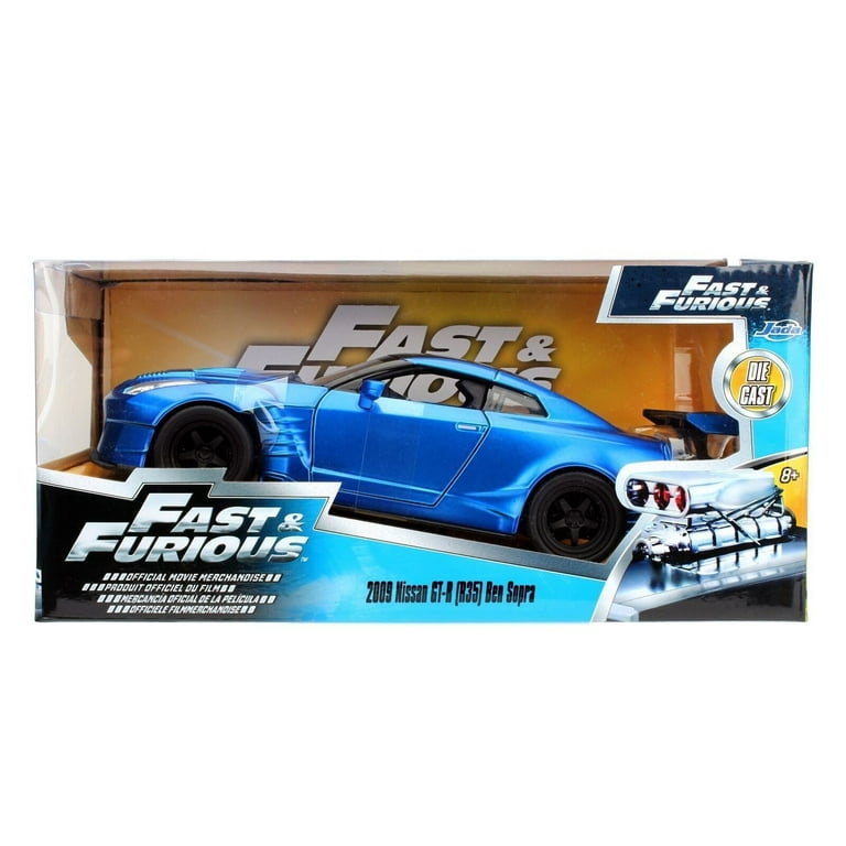 JADA 1:24 W/B FAST & FURIOUS - 2009 NISSAN GT-R (R35) WITH JADA 1:24 W/B FAST & FURIOUS - 2009 NISSAN GT-R (R35) WITH
