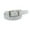 White, variant on Leather Croc Print Dress Belt with Clamp On Buckle (Men Big & Tall)
