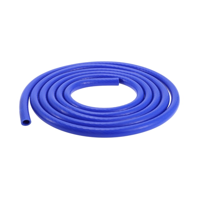 Manguera de vacío de silicona Unique Bargains 9.8 pies 1/2" 12 mm ID 3 mm de grosor 1 Pc alta temperatura 130 PSI de presión máxima para aire y agua