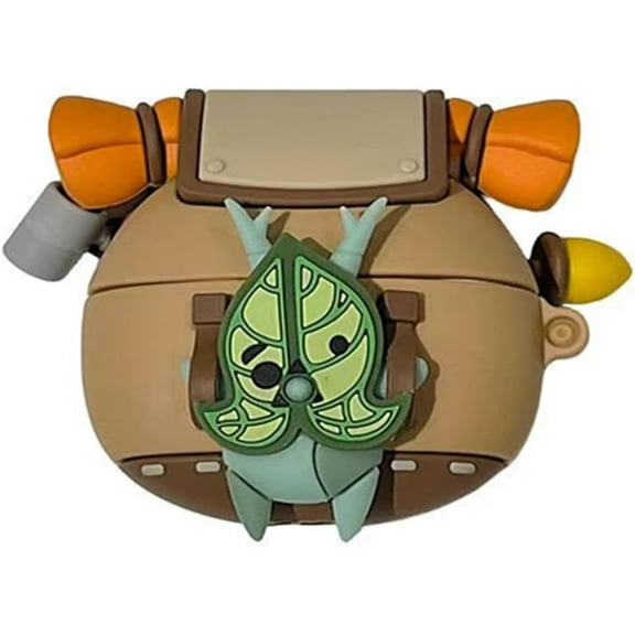 Silicone Case Compatible with AirPods pro Generation with Keychain,Cute Korok Anime Yahaha Shockproof Headphone Cover for Boys Girls Kids for AirPods pro
