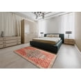 thumbnail image 4 of Ahgly Company Indoor Rectangle Traditional Sandy Brown Persian Area Rugs, 7' x 9', 4 of 6
