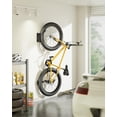 thumbnail image 4 of monTEK 4-Pack Swivel Bike Wall Mount for 4.5" Tire Width, Heavy-Duty Vertical Bike Rack Holds Up to 77 lb, Space-Saving Garage Bike Hanger, Foldable & Adjustable Storage Solution, 4 of 10