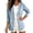 R2-Light Blue, variant on Women's Classic Button Front Denim Jacket V-Neck Long-Sleeved Jean Coat Figure-Flattering Lightweight Breathable Wear,Light Blue XL