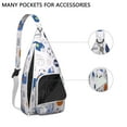 thumbnail image 3 of Sports Enthusiast Sling Backpack - Durable Crossbody Shoulder Bag with Ball Inspired Design, 3 of 4