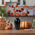 thumbnail image 5 of Velvet Pumpkin Branch Picks,Fall Harvest Floral Stems,Halloween Mantel Decor,Thanksgiving Table Centerpiece,Farmhouse Vase Filler,Indoor Seasonal Twig Ornament,Fake Pumpkin Floral Arrangement, 5 of 6