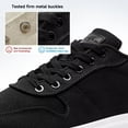 thumbnail image 3 of HOBIBEAR Men's Canvas Skate Shoes Classic Low Top Sneakers Casual Walking Shoes, 3 of 8