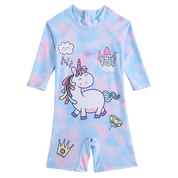 JFOPQVSM Childrens Swimsuit Summer Sun Fluorescent Color Swimming and Surfing Swimwear for Toddlers and Toddlers Quick Drying