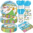thumbnail image 1 of Green and Brown Party Decorations Mini Pixel Paper Plates and Napkins Video Game Themed Birthday Party Decorations Tableware Set for Kids Birthday Decor Serves 24, 1 of 5