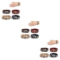thumbnail image 3 of Minnieouse 4 piezas de de madera, brazalete elástico cuadrado, cuerda elástica robusta, apariencia exquisita para el de Pascua, Primera Type1 NO1 Minnieouse CBP230803, 3 of 6