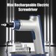 thumbnail image 2 of Home-use Handheld Electric Screwdriver Set Mini Rechargeable Electric Screwdriver Kit Portable Cordless Screwdriver Powerful, 2 of 4