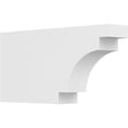 thumbnail image 1 of Ekena Millwork RFTP03X08X16MED 8 x 3 x 16 Po Standard Architectonique de Qualité PVC Queue de Chevron, 1 of 1