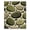Green, Pattern 1, variant on ODIKA 4'x6' Machine Washable Non-Slip Area Rug, Abstract Dark Green High Traffic Rug, Green, 959718