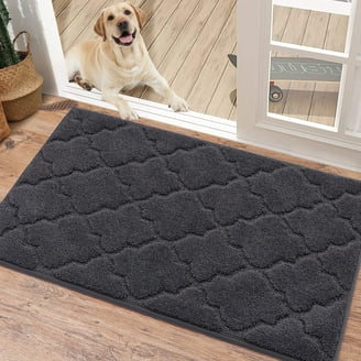 matts　27.0㎝ SIXHOME Outdoor Door Rug, Non-Slip Checker Entryway Mat, 27