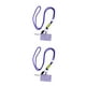 thumbnail image 1 of Sidaley Cordón universal para teléfono móvil con gancho, cordón colgante portátil ajustable para el cuello, correas antipérdida de Púrpura Largo 2piezas, 1 of 6