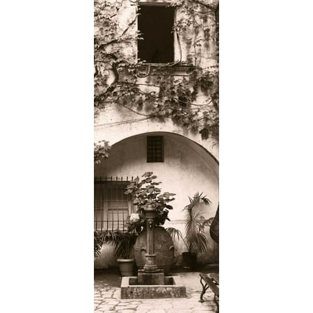 - Portico Ravello Stretched Canvas - Alan Blaustein (10 x 20)