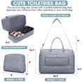 thumbnail image 2 of Bolsa de viaje LUOCIP grande para mujer con compartimento para zapatos y artículos de tocador, 2 of 6