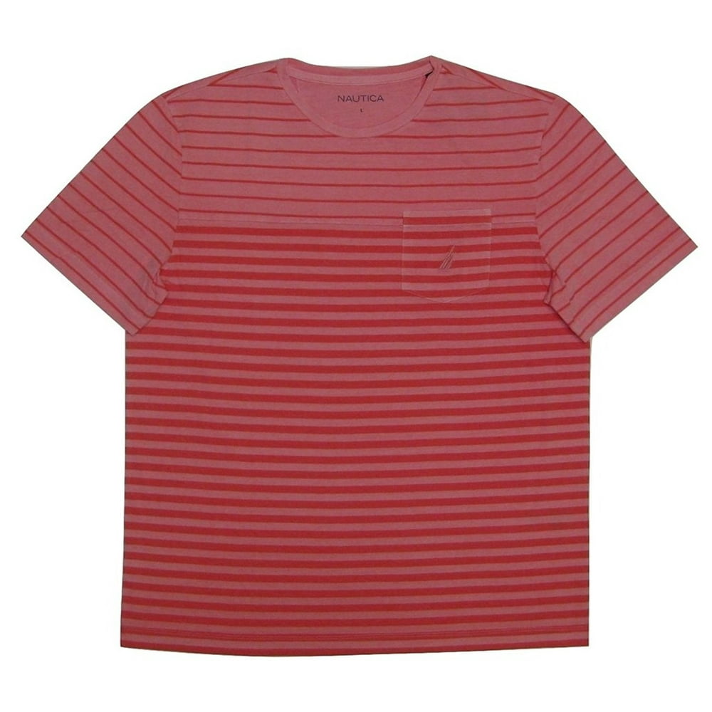 mens striped pocket tee
