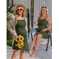 thumbnail image 2 of Ekouaer Womens Sleeveless Nursing Dress Summer Breastfeeding Dresses Adjustable Strap Maternity Clothes, 2 of 6