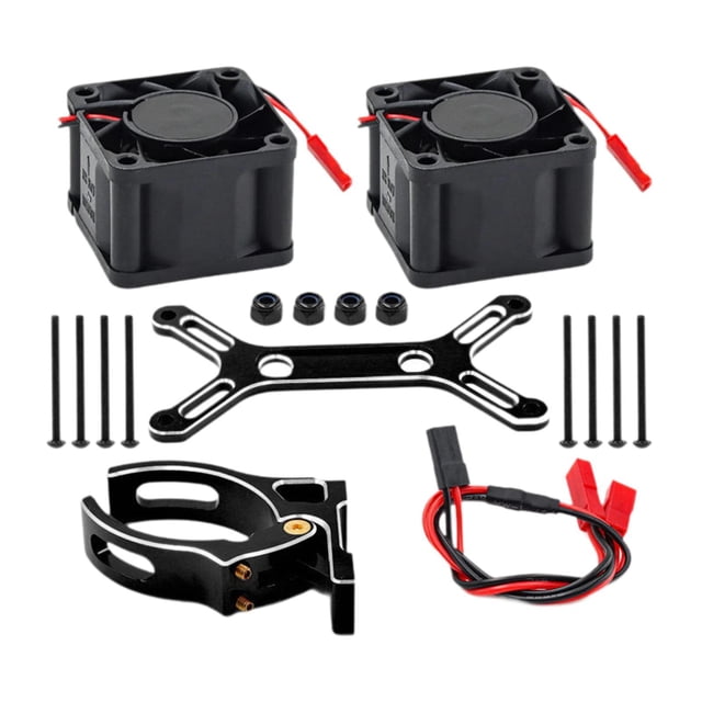 Ventilador de enfriamiento de motor CUTICAT 1717 15000 RPM 6S 8S alta velocidad negro
