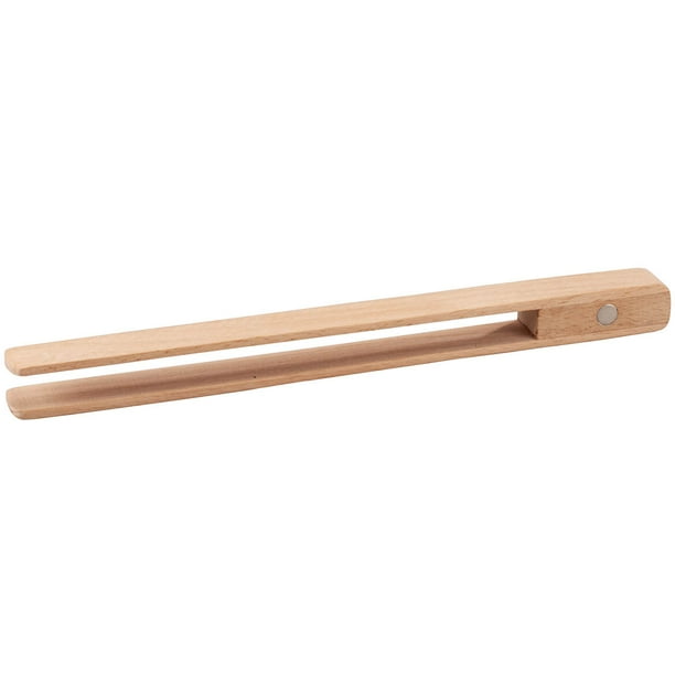 Wood Toaster Tongs with