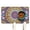 White-235, variant on Dog Food Mat Featuring Symbolic Vintage Abstract Spiritual Zen Design, Durable Waterproof Absorbent Non-Slip Pet Feeding Mat