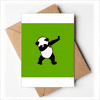 Panda Food Posture Greeting Cards You are Invited Invitations