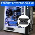 thumbnail image 5 of USB3.2 Expansion Card GEN2 10Gbps PCI-E 4X Adapter Card Portable TYPE-C Type-A Dual Chip Board,A, 5 of 5