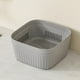 thumbnail image 4 of Cesta organizadora de cocina | Escurridor de plástico apto para alimentos | Contenedor de almacenamiento multiusos que ahorra espacio para verduras, utensilios de pasta | Fácil de limpiar |, 4 of 5